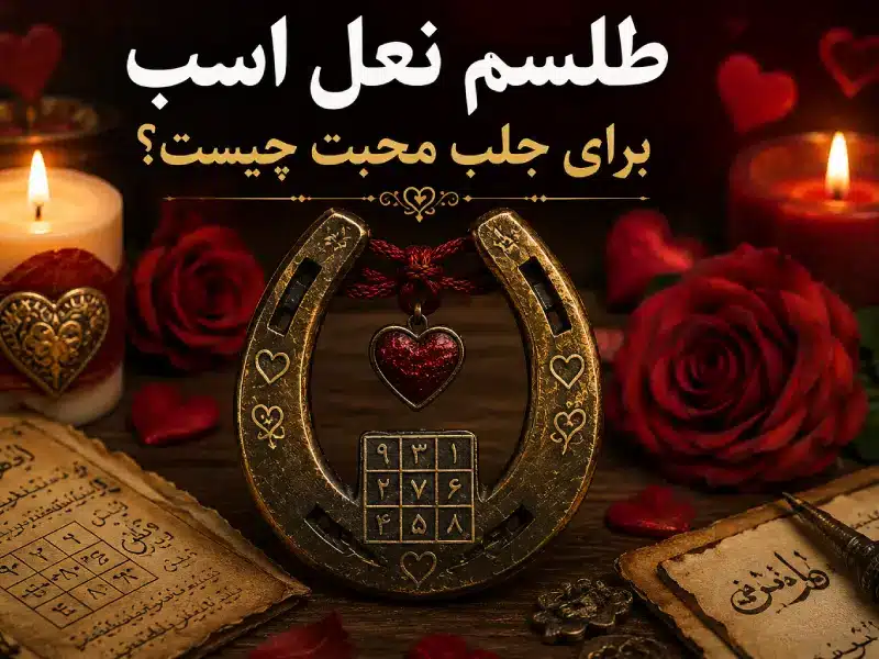 طلسم نعل اسب برای جلب محبت چیست؟
